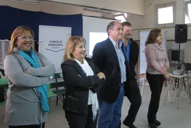 Los Concejales visitaron la escuela Constituyentes