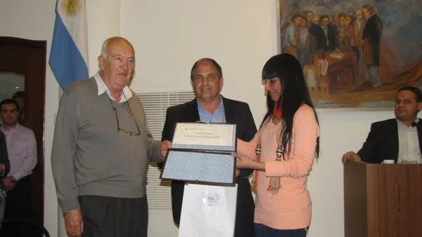 Reconocieron a la Cooperativa Setúbal en su 25º aniversario