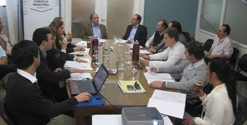 Los Concejales entregaron al Intendente un Proyecto para regular excedentes pluviales