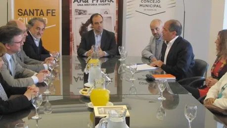 El Director del Centro Ana Frank Argentina se encuentra de visita en la ciudad