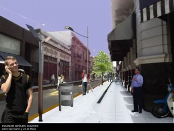 Aprueban estudio para la remodelación de H.Yrigoyen entre San Martín y Belgrano