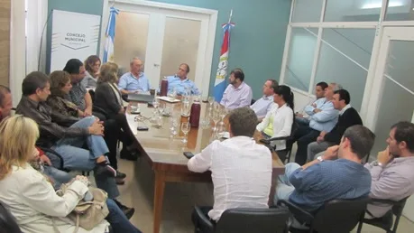 Los Concejales evaluaron con funcionarios la situación tras las intensas precipitaciones