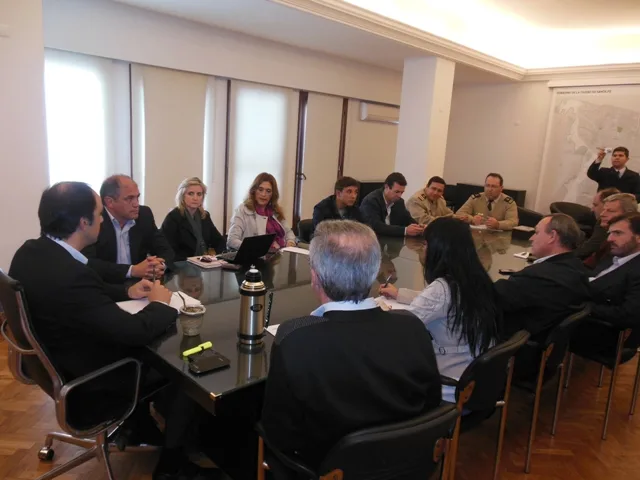 Los Concejales participaron de una reunión del Comité de Gestión de Riesgo