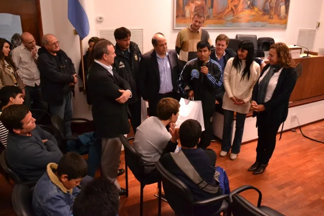 Los Concejales reconocieron a los integrantes de “Los Búhos”
