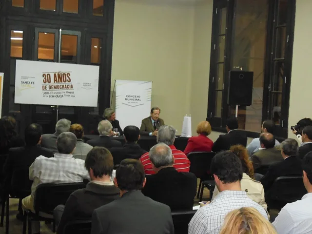 Reciben a Horacio Jaunarena en el Concejo Municipal