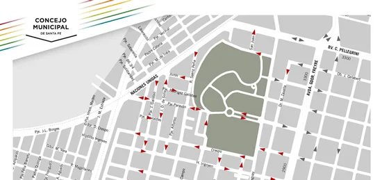 Aprueban futuros cambios circulatorios de calles en los barrios Roma y Sáenz Peña