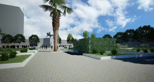 Declaran de Interés la construcción de cocheras subterráneas en Plaza San Martín