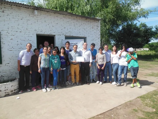Los Concejales interactuaron con alumnos de la Escuela 8 de Marzo