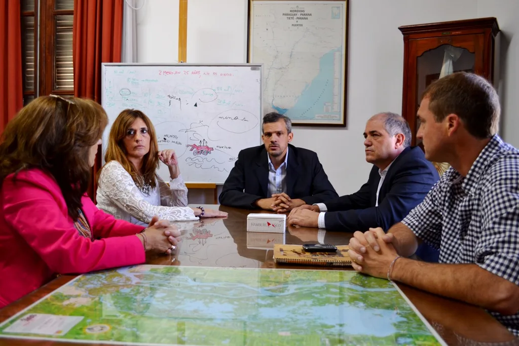 Concejales mantuvieron un encuentro con el Presidente del Ente Portuario
