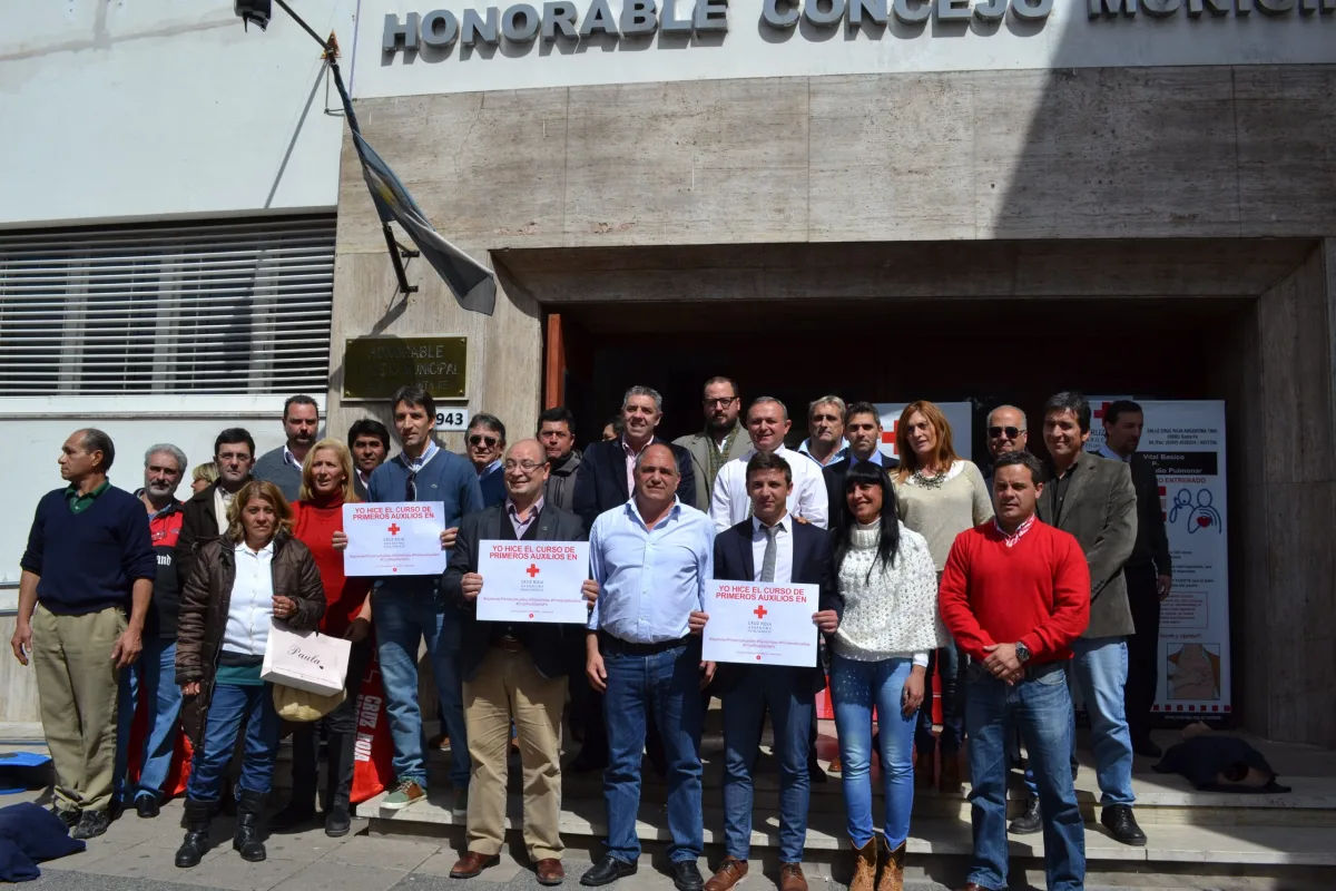 El Concejo se sumó a las actividades por la Semana de los Primeros Auxilios