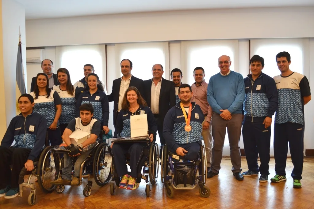 Los deportistas parapanamericanos también tuvieron el reconocimiento de la ciudad