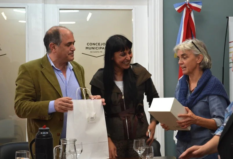 Los Concejales recibieron a la reconocida arquitecta María Cecilia Brown Birabén