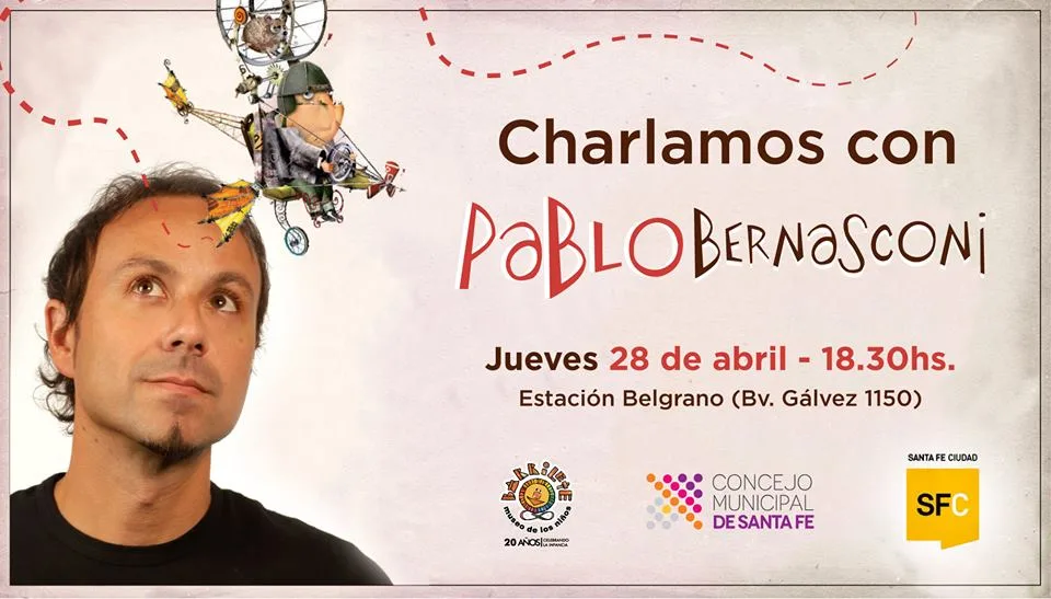 Pablo Bernasconi  llega a “La fábrica de fantasías”
