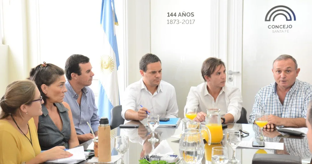 Antenas: concejales recibieron a las autoridades del Ente Nacional de Comunicaciones