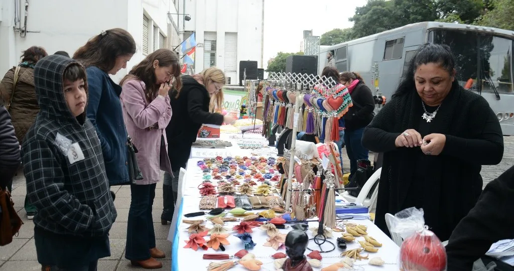 Se realizó una Feria de Emprendedores en la explanada del Concejo Municipal