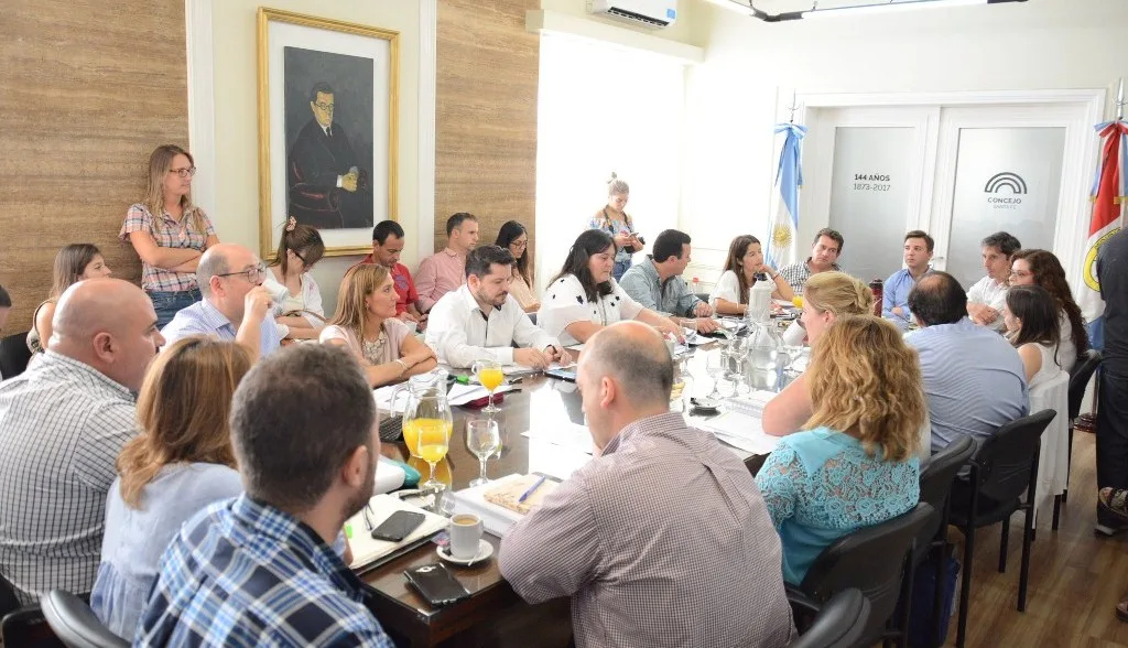 Presupuesto Municipal 2018: concejales se reunieron con la Secretaria de Hacienda Etchevarría