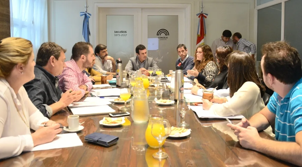 Funcionarios concurrieron al Concejo por la eliminación de la cuota de alumbrado público y la  contribución especial de gas
