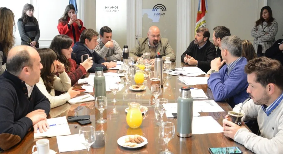 Subsidios al transporte: concejales se reunieron con integrantes del Órgano de Control
