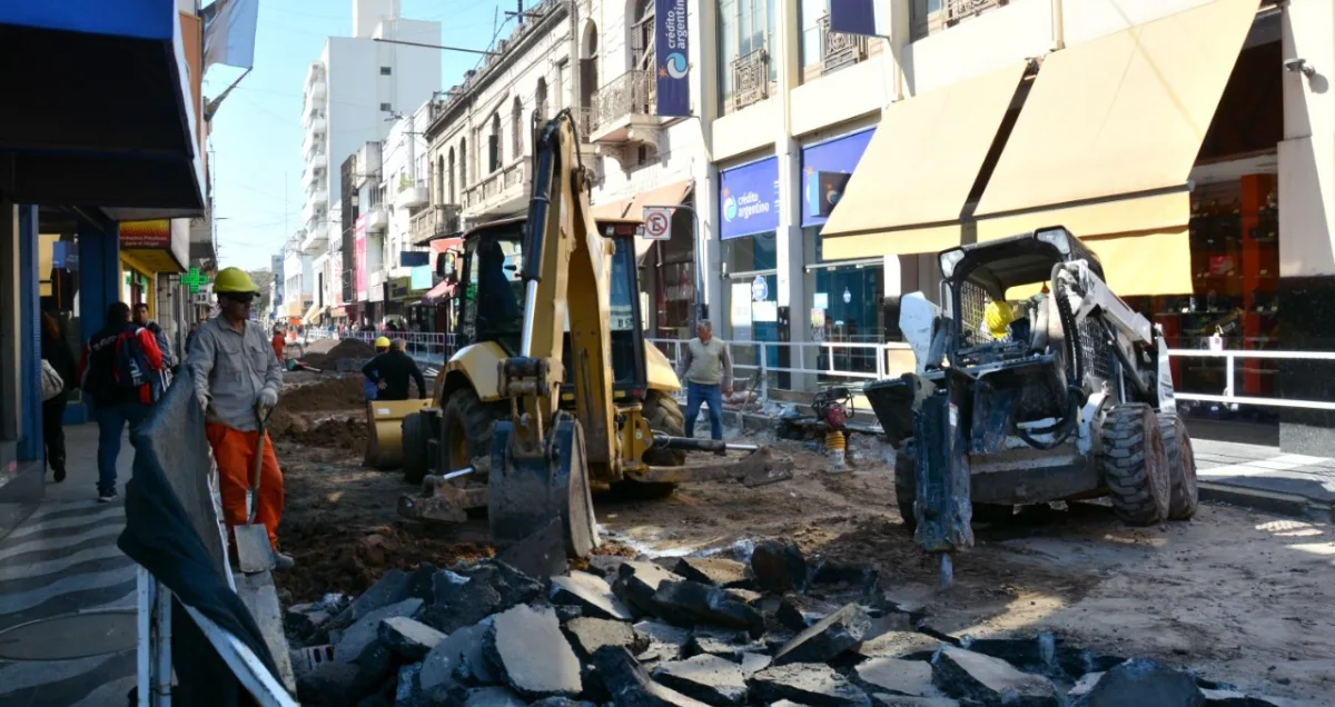 Contribuyentes afectados por la obra de recalificación de Peatonal Calle Mendoza tendrán un descuento en el DReI