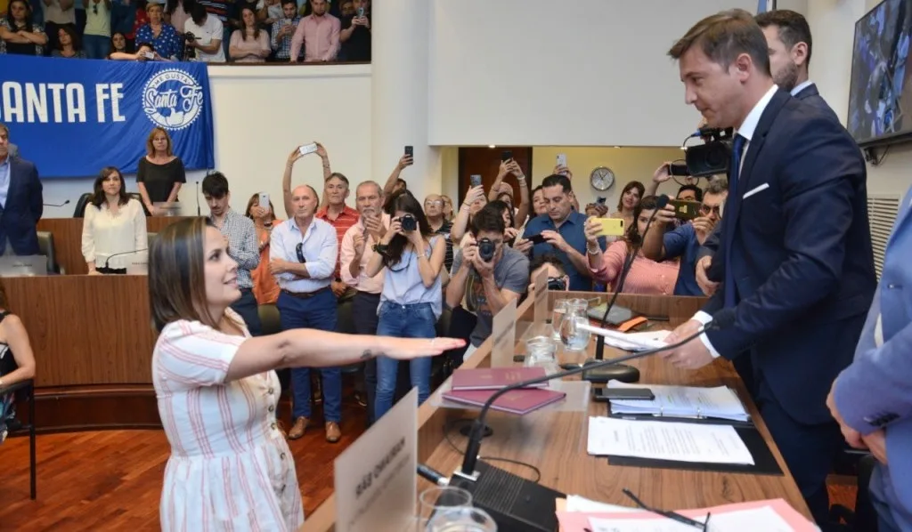 Jorgelina Mudallel juró como concejala en reemplazo de Marcos Castelló