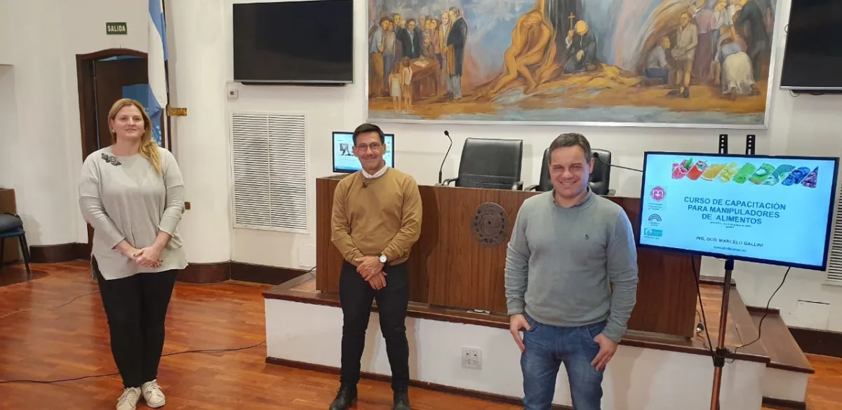 El Concejo brindó una capacitación en manipulación de alimentos