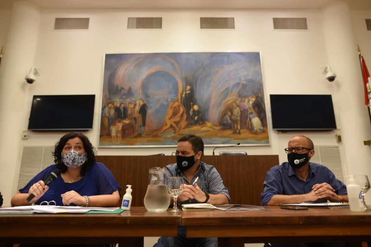 Presupuesto 2021: Concejales y concejalas recibieron a funcionarios del Ejecutivo