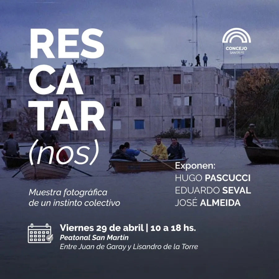 Inundación 2003: una muestra fotográfica en la peatonal