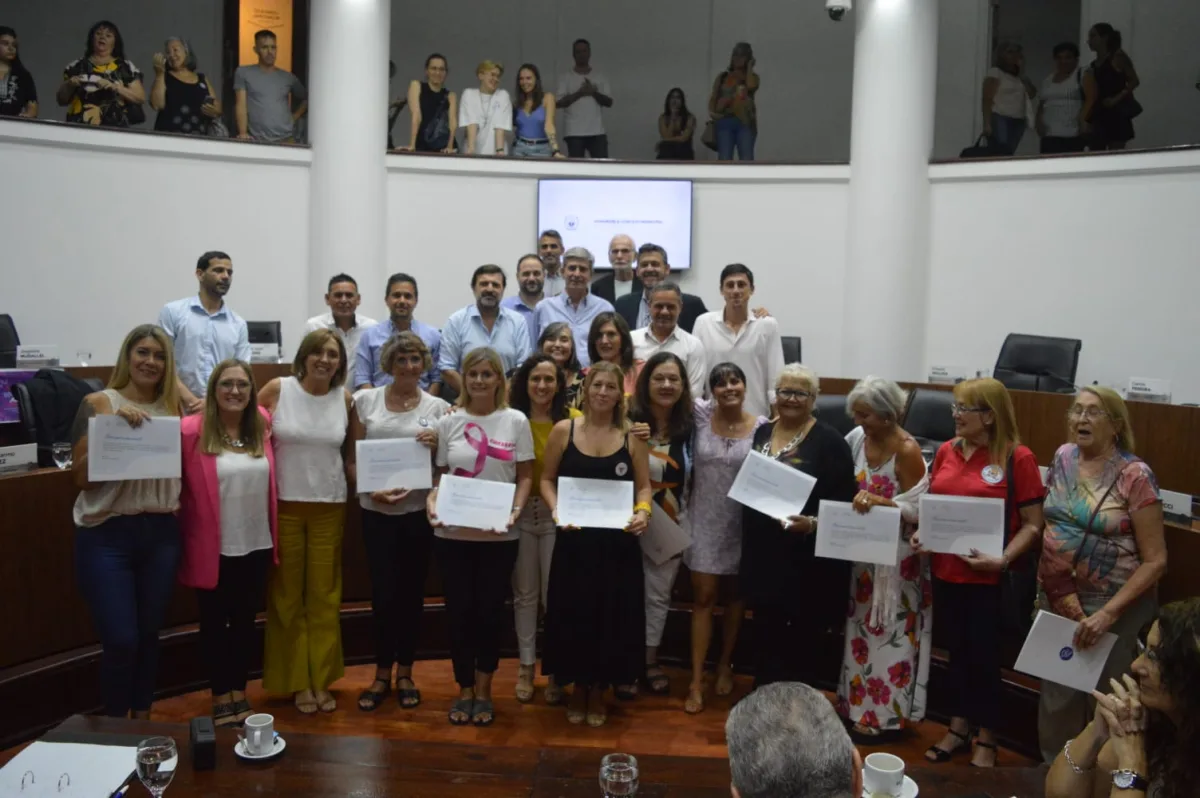 Día internacional de la mujer: el Concejo reconoció a mujeres santafesinas
