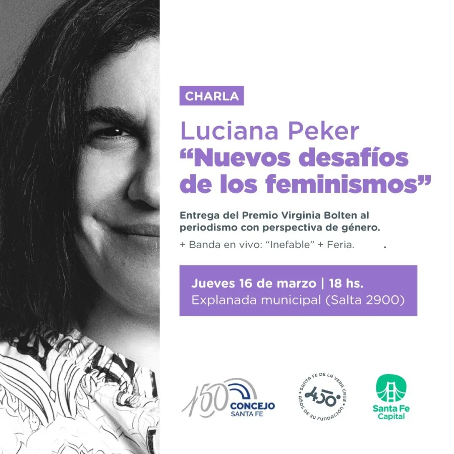 Luciana Peker: “Nuevos desafíos de los feminismos”