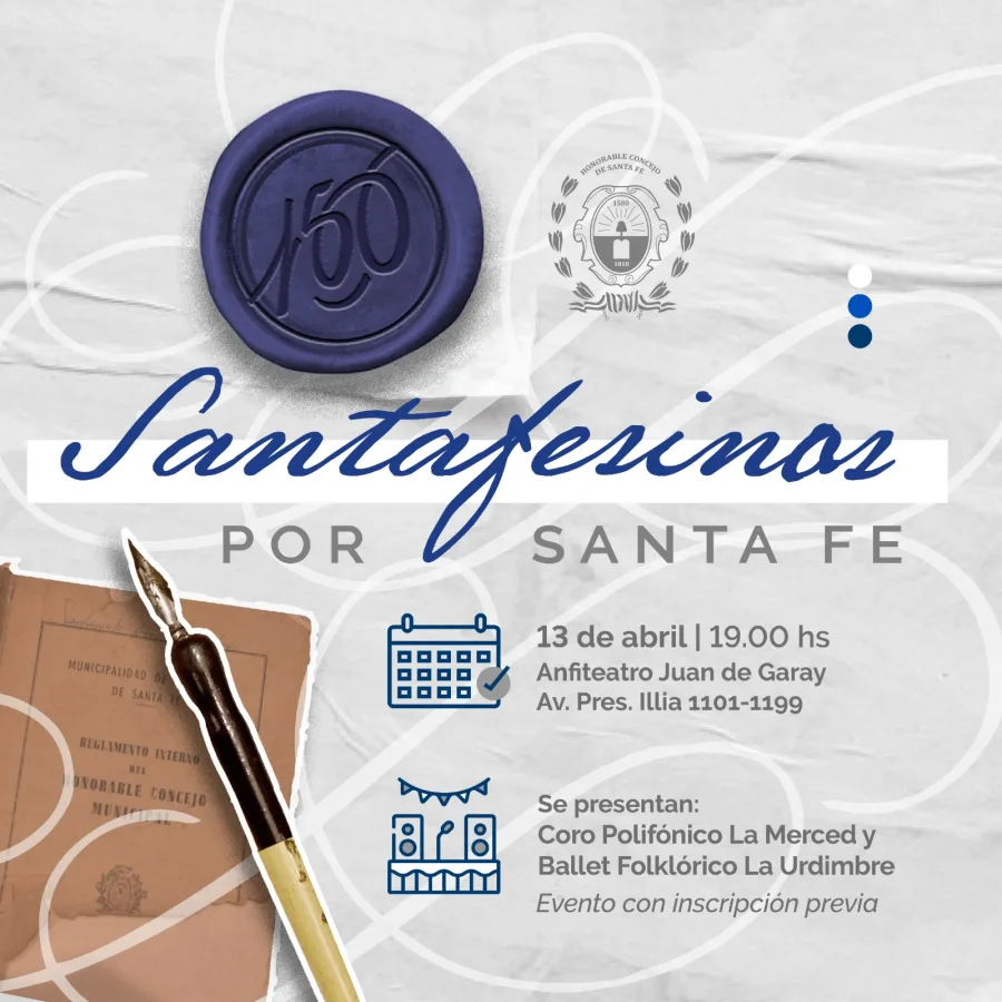 150 Santafesinos por Santa Fe