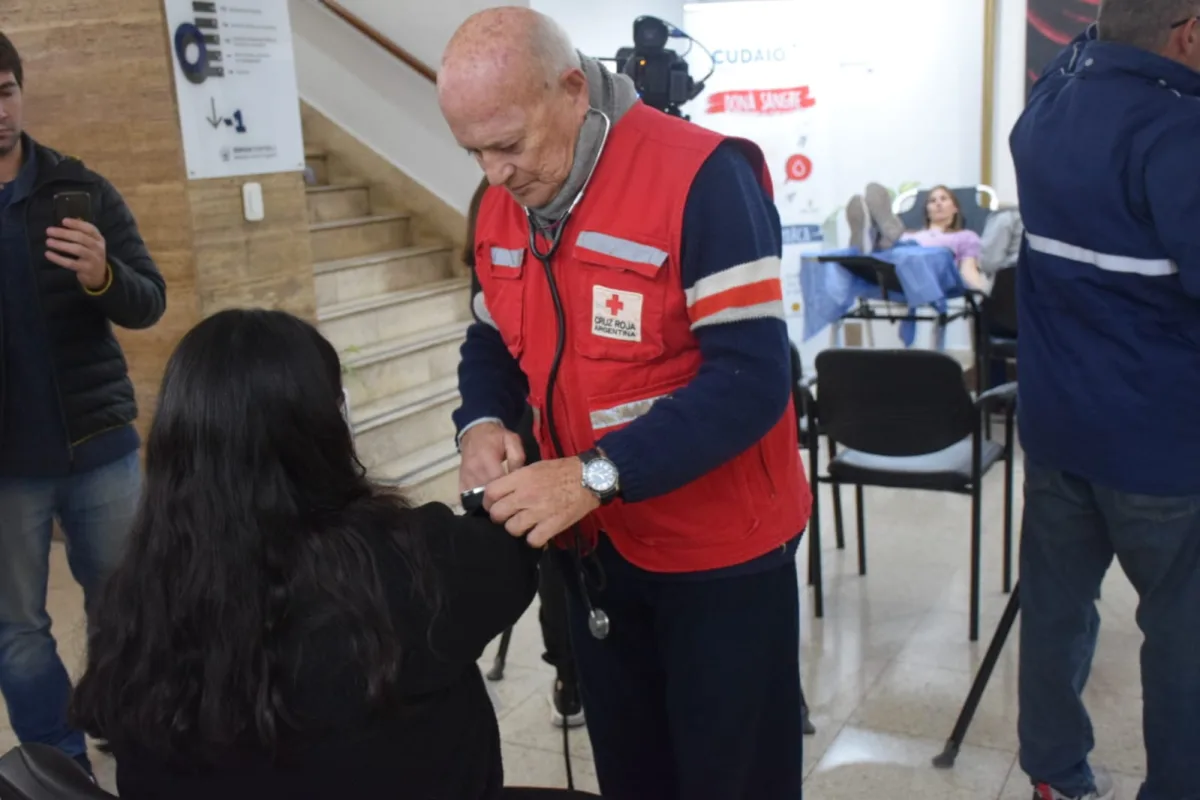 Se realizó una jornada de donación de sangre en el Concejo Municipal