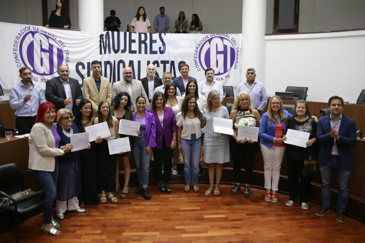 Las mujeres fueron protagonistas en la sesión especial por el 8M
