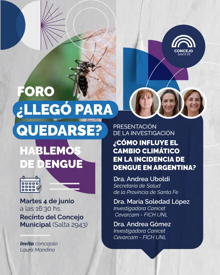 Foro: Hablemos de dengue ¿llegó para quedarse?