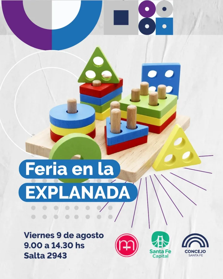 Feria en la explanada