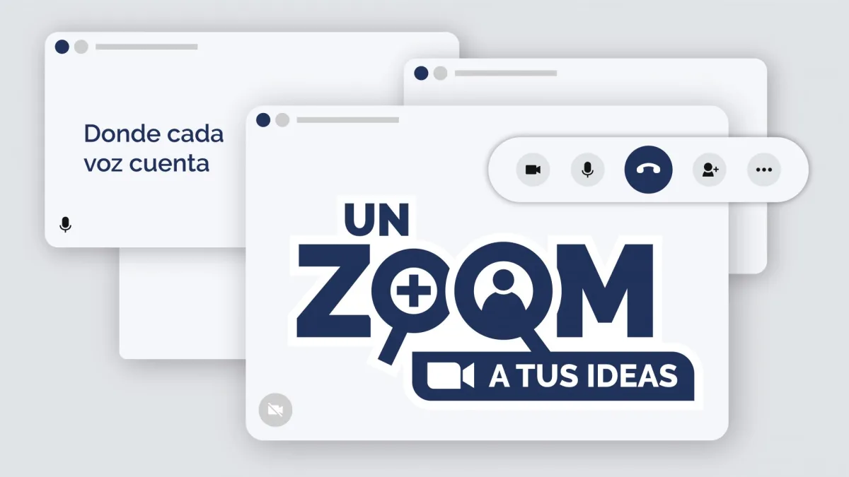 Llega “Un zoom a tus ideas”: vecinos plantearán sus propuestas para la ciudad a los concejales