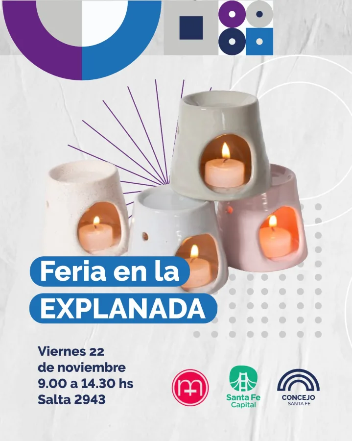 Feria en la explanada