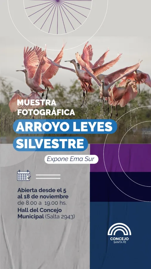 Muestra fotográfica "Arroyo leyes silvestre" - expone Ema Sur