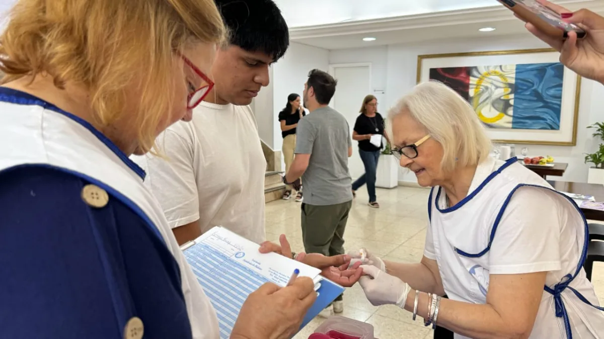 Se realizaron mediciones y controles de glucemia en el Concejo
