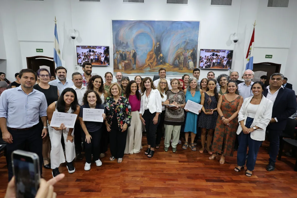 Se entregaron los premios Virginia Bolten del Concejo Municipal