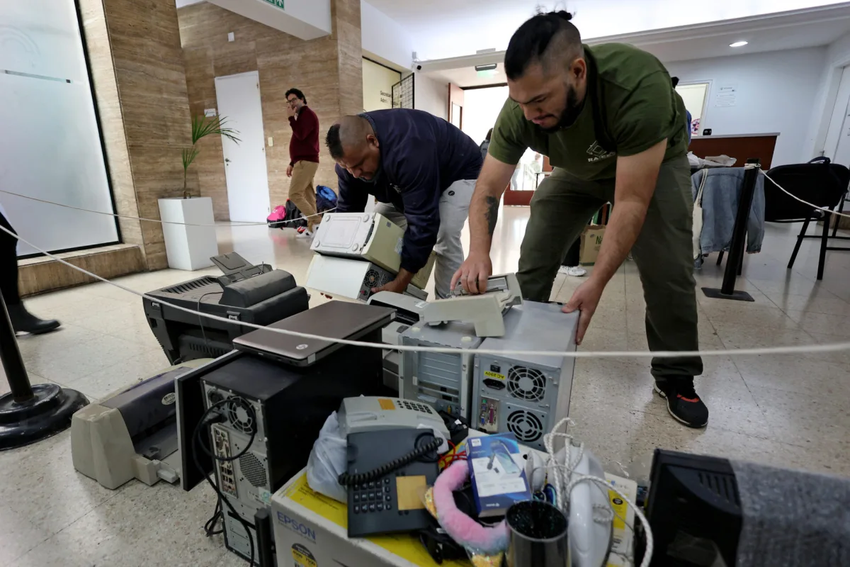 El Concejo colaboró con la recolección de residuos eléctricos y electrónicos