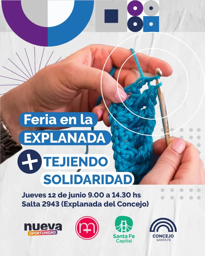 Feria en la Explanada + Tejiendo Solidaridad