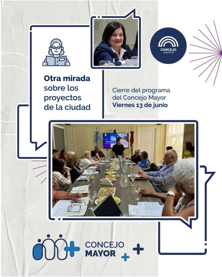 Cierre del programa "Concejo Mayor"
