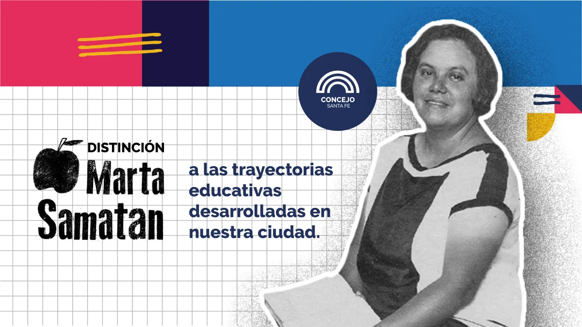 Distinción Marta Samatan a la Trayectoria Educativa
