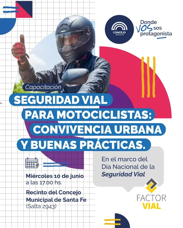Seguridad Vial para motociclistas: convivencia urbana y buenas prácticas