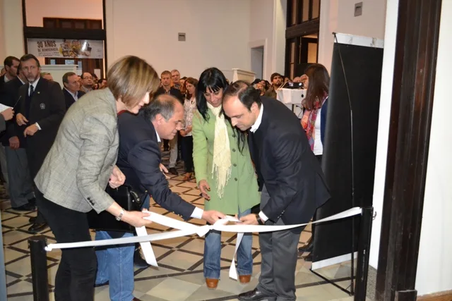 La ciudad disfruta de la única muestra en el país por los 30 años de democracia