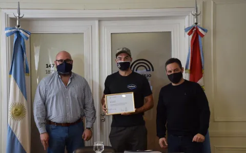 El Concejo reconoció a Diego Borsotti