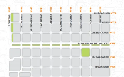 Las calles de la ciudad tendrán un identificador numérico