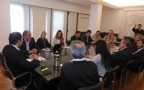 Los Concejales participaron de una reunión del Comité de Gestión de Riesgo