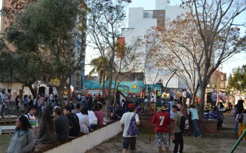 Cientos de jóvenes le dieron brillo a la Jornada Cultura Urbana por la Convivencia
