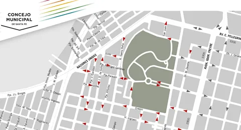 Aprueban futuros cambios circulatorios de calles en los barrios Roma y Sáenz Peña